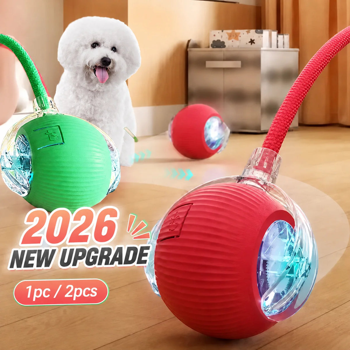 Zoomie Interactive Rolling Ball