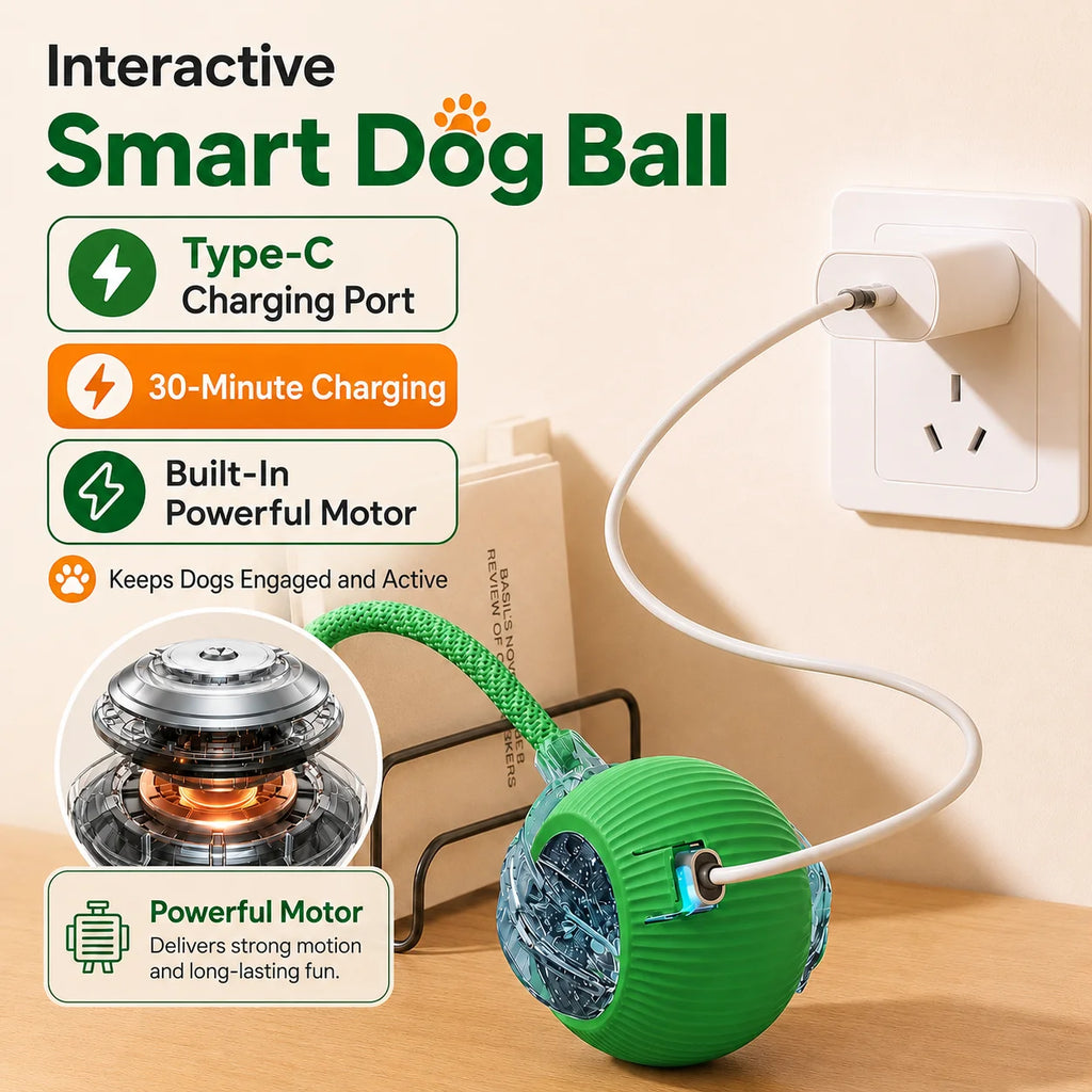 Zoomie Interactive Rolling Ball