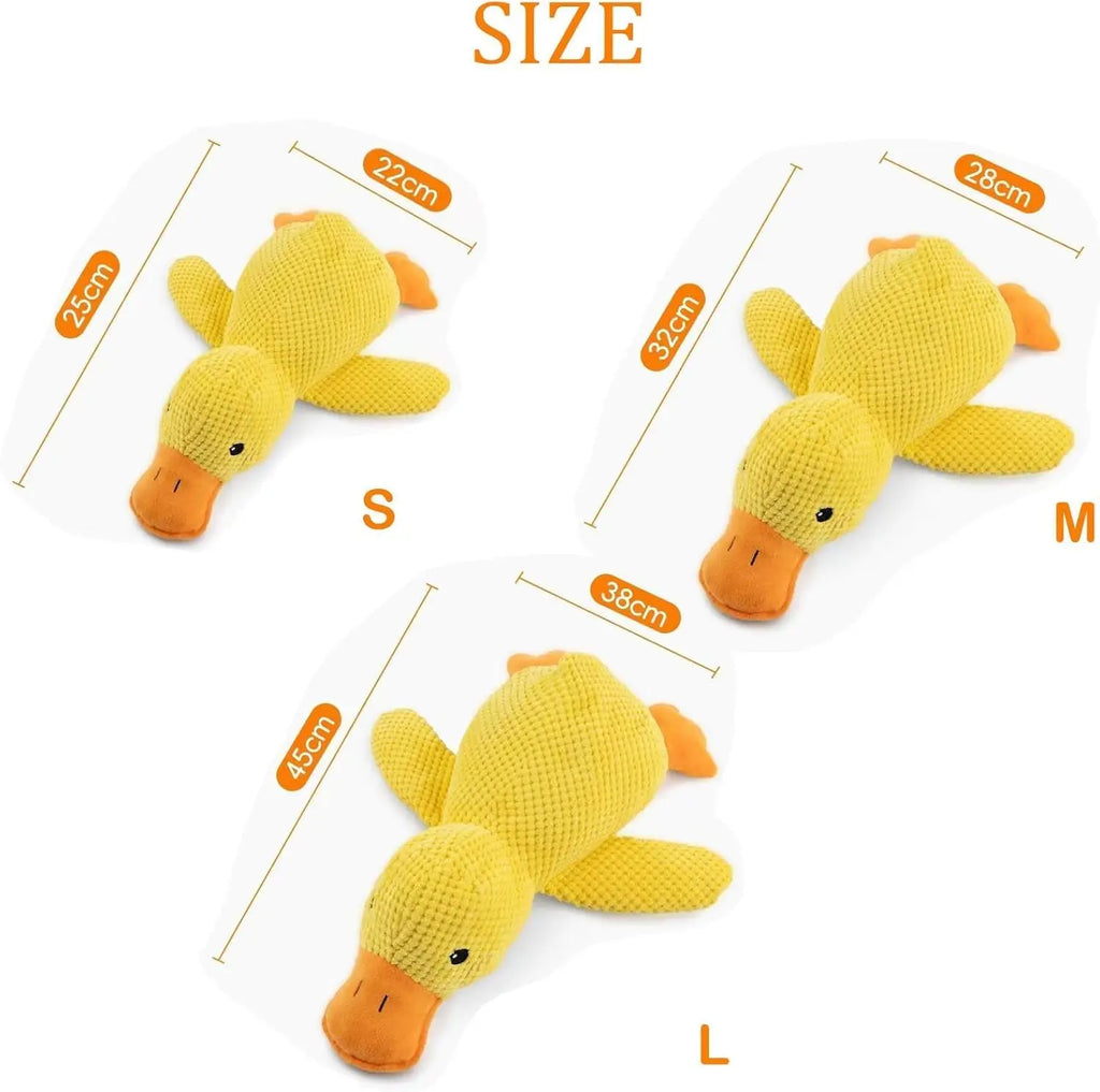Quackers Plush Squeaky Duck