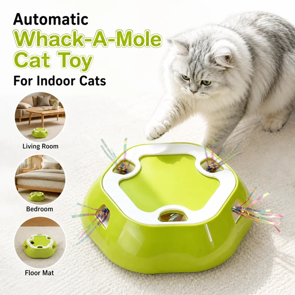 Peek-a-Paw Interactive Cat Toy