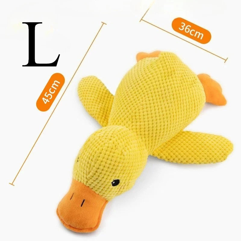 Quackers Plush Squeaky Duck