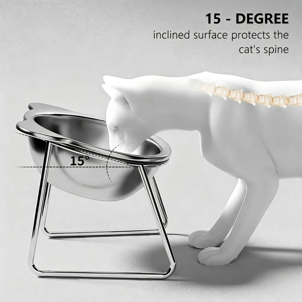 Elevated Comfort Cat Bowl