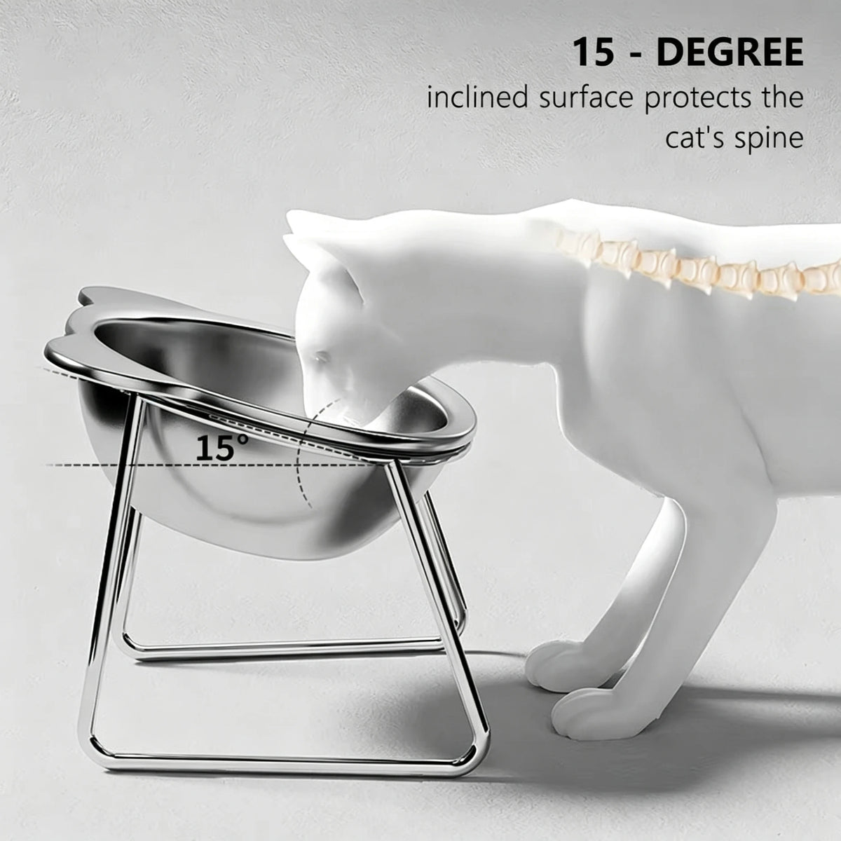 Elevated Comfort Cat Bowl